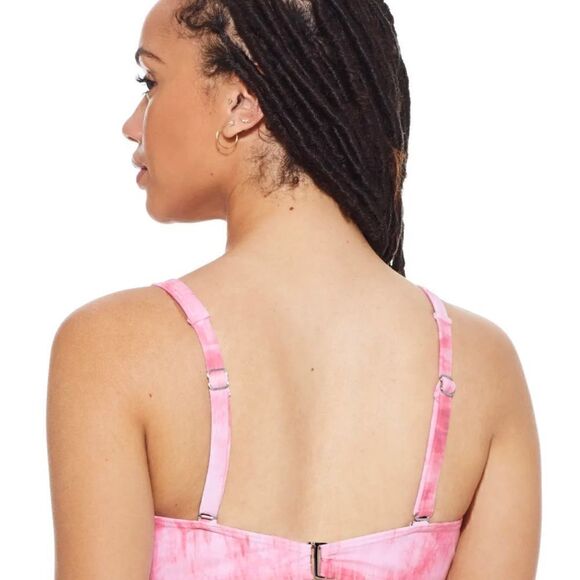 Birdsong Retba Waves Pink White Bikini Top and Bottom Size 36 Top, L Bottom NWOT - Picture 11 of 11